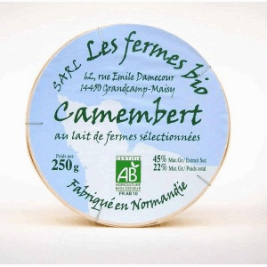Les Fermes Bio d'Isigny : produits laitiers