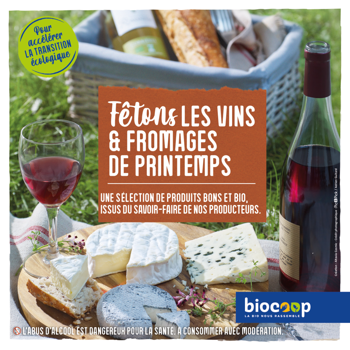 Fêtons les vins et fromages de printemps