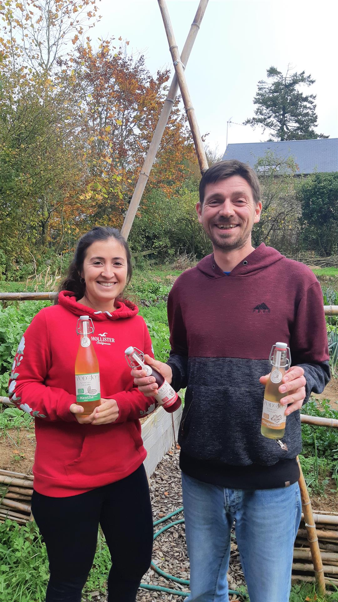 #Kombucha local Pod'Jo : Pauline et Jocelyn #Kombucha local Pod'Jo : Pauline et Jocelyn